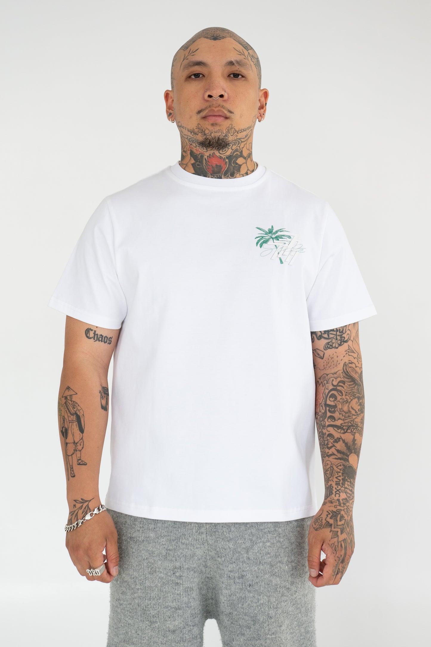 Siete Palm Tree Logo T-shirt