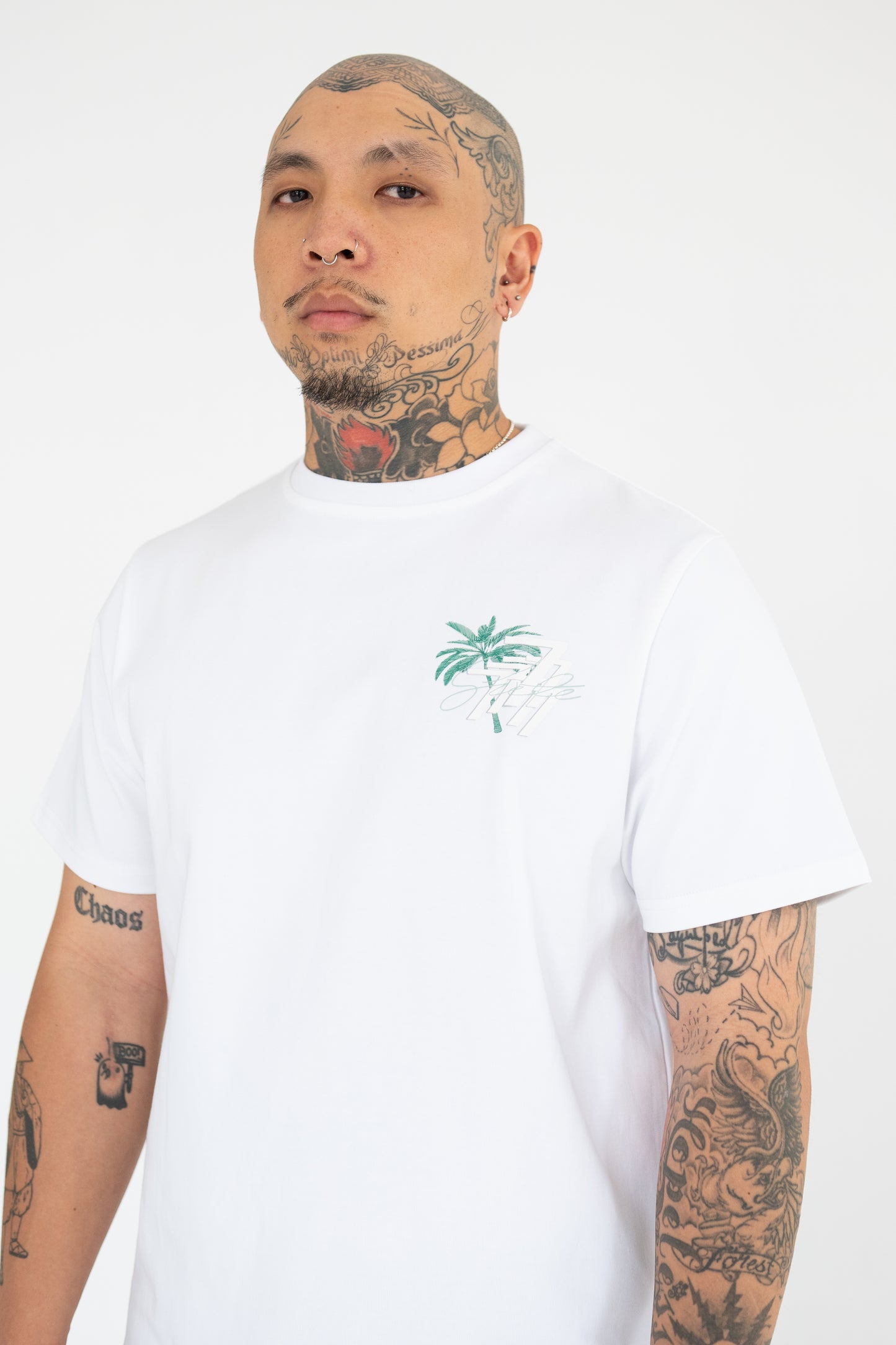 Siete Palm Tree Logo T-shirt