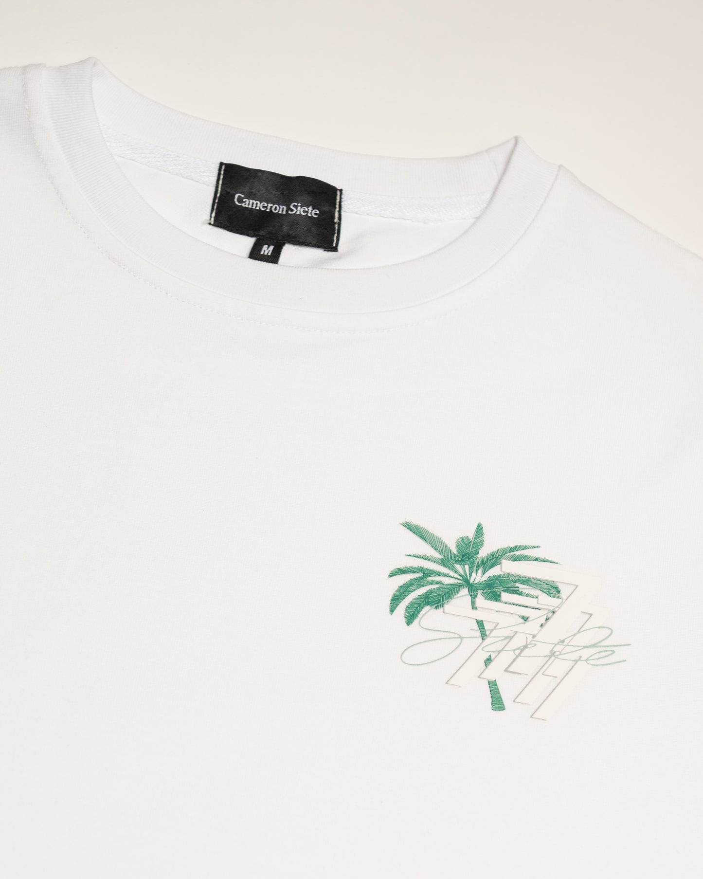 Siete Palm Tree Logo T-shirt